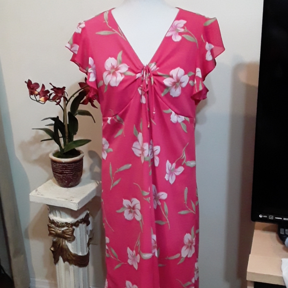 Vol.1 Pink floral dress